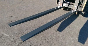 Gabelverlängerung Satz für Stapler Frontlader Zinkenverlängerung 180cm 120x50mm - Bild 1 von 1