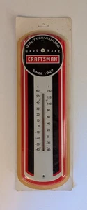 Craftsman Tools Quality Guaranteed Metal Wall Thermometer Advertising Garage New - Picture 1 of 11