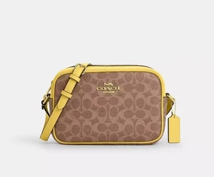 Nuevo con etiquetas.  Bolso para cámara Coach Jamie en lona exclusiva - Imagen 1 de 3