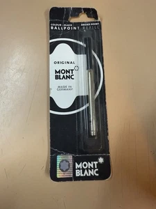Montblanc penna a sfera ricarica nera punta larga made in Germany 15152 - Foto 1 di 6