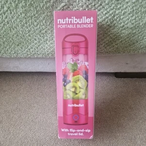 Nutribullet Portable Cordless Blender Smoothie Juice Maker in Red - Picture 1 of 5