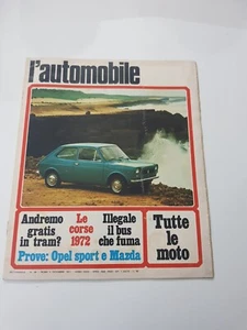 MAGAZIN DAS AUTO IM COVER TESTS OPEL SPORT MAZDA ALLE MOTORRÄDER DIC. 1971 - Bild 1 von 2