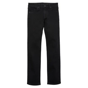 Volcom 269815 Boy's Vorta Slim Fit Jeans Black Size 16 - Picture 1 of 2