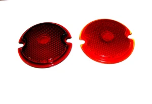 33-36 Ford Car 46-52 Pickup Truck Tail Light Lamp GLASS Lens - Bild 1 von 2