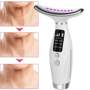 Masajeador de estiramiento facial de cuello 7 en 1 dispositivo de estiramiento de la piel dispositivo de belleza antiarrugas - Imagen 1 de 17
