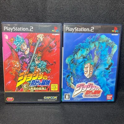 PS2 Jojo's Bizzare Adventure Phantom Blood & Ougon no Kaze NTSC-J PlayStation 2 - Image 1 of 4