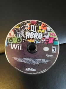 DJ Hero (Nintendo Wii, 2009) DISC ONLY FAST FREE SHIPPING - Picture 1 of 1