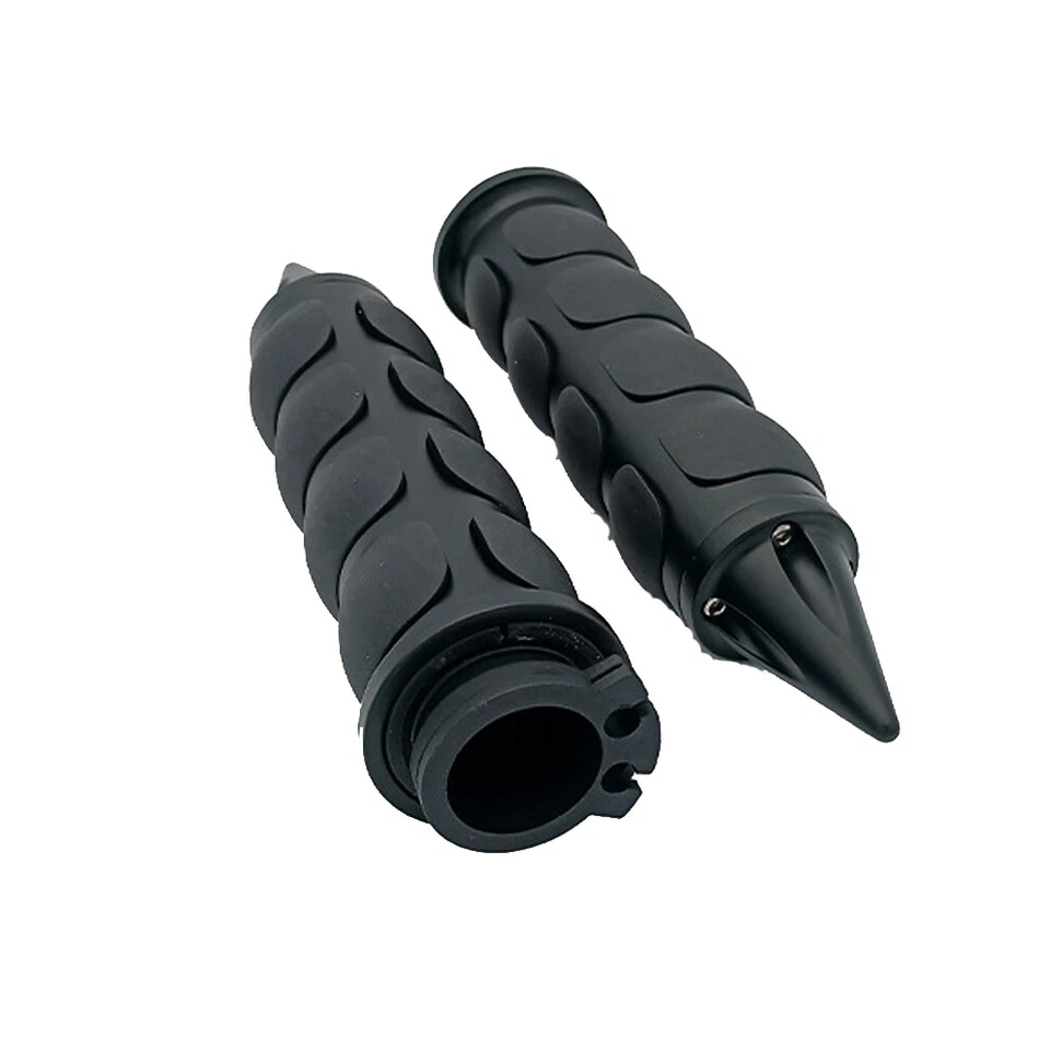 Motorcycle 1" Handlbar End Hand Grips For Big Dog Coyote K-9 Mastiff Mutt Foto 1 de 4