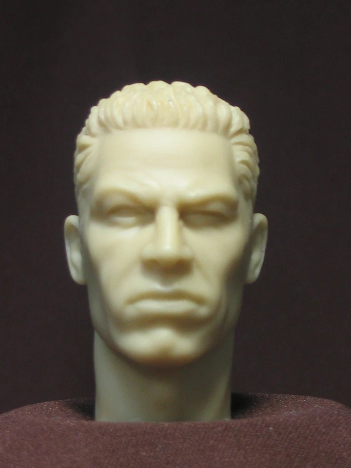 D-1 CUSTOM RESIN UNPAINTED HEAD SCULPT Action figures 1/6 Scale - Image 1 of 1