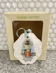 NEW in Box 1993 Schmid Beatrix Potter Collection Ornament - Picture 1 of 3