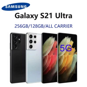 New Samsung Galaxy S21 Ultra 5G G998U 256GB/128GB Factory Unlocked Smartphone - Picture 1 of 14