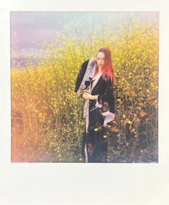 OOAK Art model Maria Polaroid Instant Film Print SIGNED by Model + photographer - Picture 1 of 2