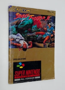 Street Fighter II Nintendo SNES Instruction Booklet Manual NOE - Picture 1 of 4