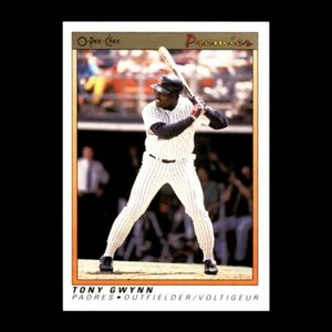 Tony Gwynn 1991 O-Pee-Chee Premier San Diego Padres #59 R315J 78