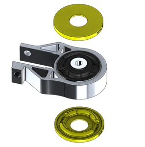 Powerflex Lower Engine Mount Bush Insert MK3 Focus ST ST250 PFF19-1821 - Picture 1 of 2