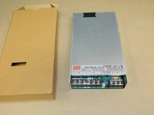 Fuente de alimentación cerrada conmutada de CA a CC Mean Well RSP-500-24 nueva - Imagen 1 de 5