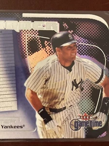 2001 Fleer Game Time New Order #1 Derek Jeter ~ NY Yankees! - Picture 1 of 5