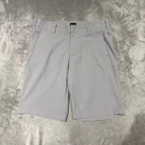 ADIDAS Shorts Mens 30 Gray Golf Chino CLIMACOOL Performance Moisture Wicking - Picture 1 of 8