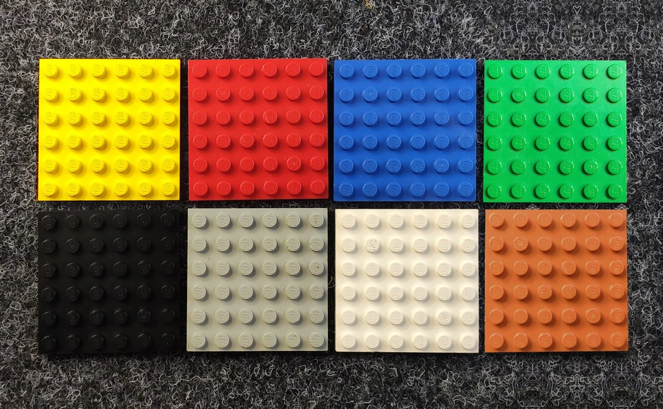Lego 1 x 3958 Platte 6 x 6 - FARBE + MENGE wählen - VARIANTEN - Bild 1 von 1