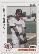 1990 Best Greesnboro Hornets Ramon Jimenez #17