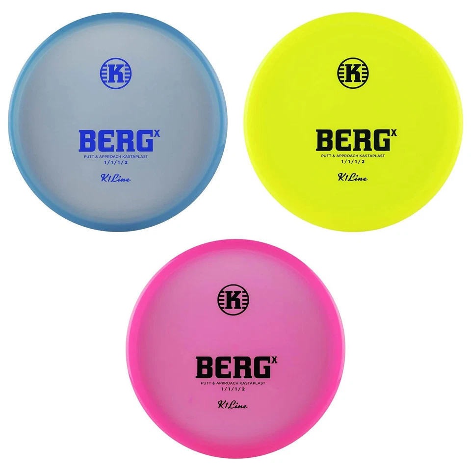 Kastaplast Disc 高尔夫 K1 Berg X 推杆 1/1/2 - 选择精确的圆盘 — 第 1/1 张图片