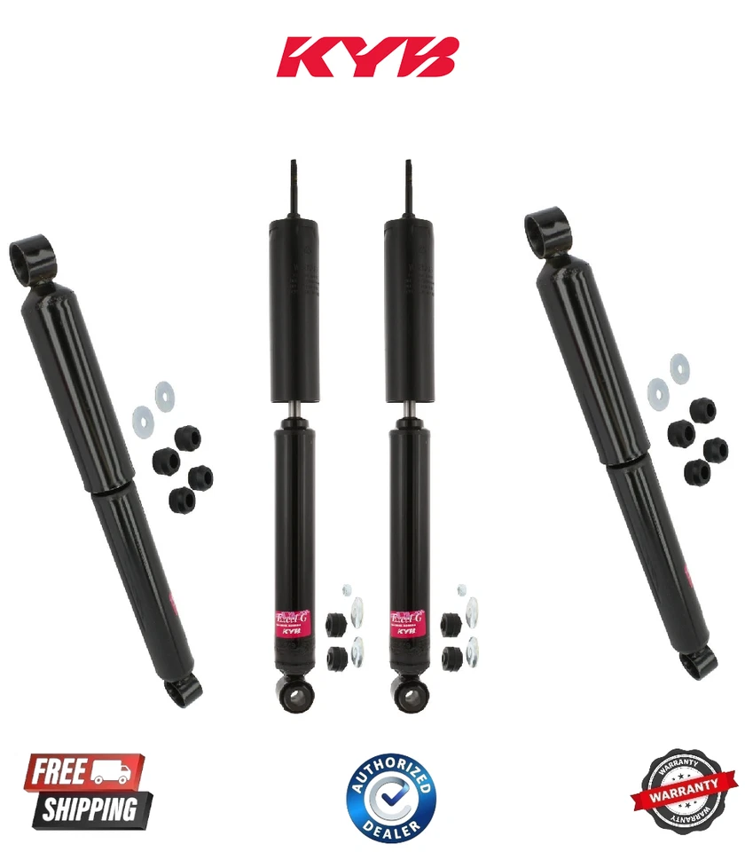 Complete KYB Front & Rear Shock Fits 86-22 Isuzu NPR NQR 00-19 NRR 05-19 - Image 1 of 1