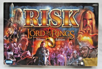 Risk Lord of The Rings Board Game Trilogy Edition No Ring Please Read - Image 1 of 4