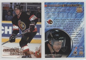 1997-98 Pacific Crown Collection Copper Andreas Dackell #278