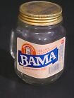 Vintage Bama Creamy Peanut Butter 11.75 Oz Glass Jar Mug With Lid