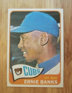 Ernie Banks 1965 Topps #510 Trading Card MLB Baseball Chicago Cubs - Bild 1 von 10
