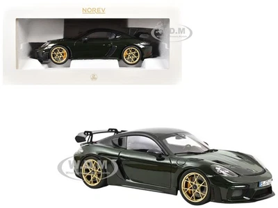 2023 PPORSCHE CAYMAN GT4 RS WEISSACH PACK BREWSTER ЗЕЛЕНЫЙ 1/18 АВТОМОБИЛЬ ОТ NOREV 187250 - Изображение 1 из 4