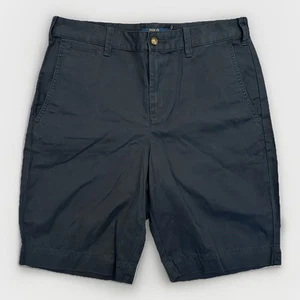 Pantalones Cortos Chinos Polo Ralph Lauren Para Mujer Talla 8 Azul Marino 9" Bolsillos Logo de Poni Nuevos con Etiquetas - Imagen 1 de 20