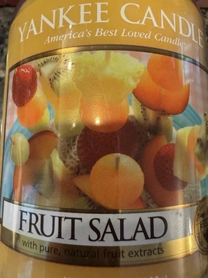 Rare FRUIT SALAD Yankee Candle!  Only 1 Other New On eBay! - Image 1 of 4