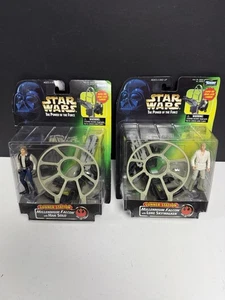Star Wars Il Potere della Forza con Han Solo e Luke Skywalker 1997 Hasbro Nuovo con scatola - Foto 1 di 13