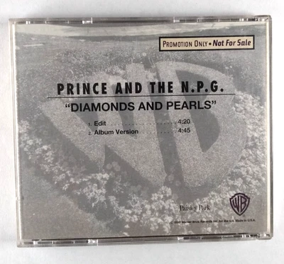 PRINCE & the NPG Diamonds & Pearls US Promo CD Single (2 versions) - PRO-CD-5148 Foto 1 de 3