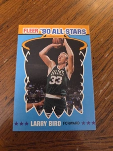 1990-91 Fleer #2 Larry Bird All-Stars Boston Celtics - Picture 1 of 2