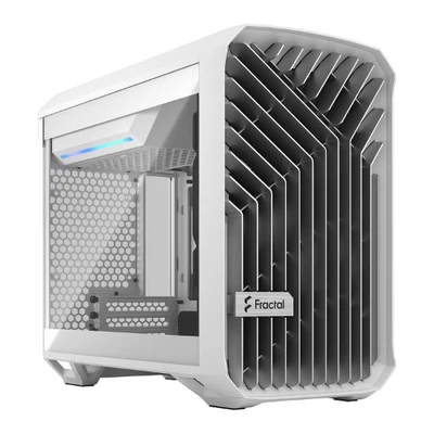 Fractal Design Torrent Nano White PC Computer Mini ITX Case FD-C-TOR1N-03 - Image 1 of 4