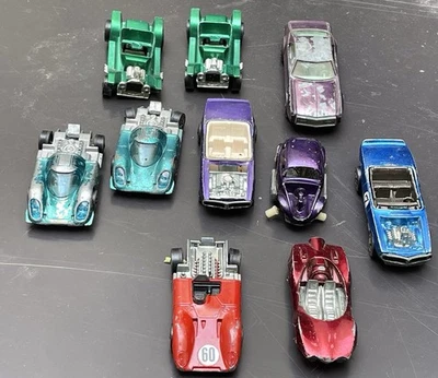 Vintage 1960s  7 Hot Wheels Redlines, 3 Topper Cars Junker Lot - Image 1 of 4