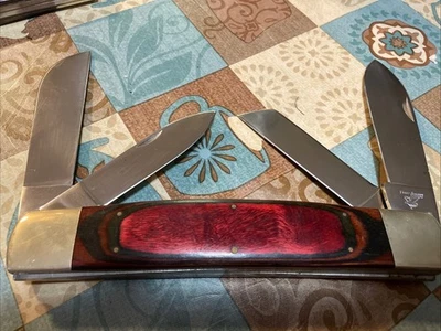 "Cuchillo plegable grande de acero Solingen de 8,5"" Frost Cutlery 4 hojas" Foto 1 de 4