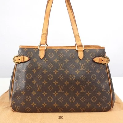 Bolsa LOUIS VUITTON LV monograma Batignolles horizontal M51154 DU0045 autêntica #54496A - Imagem 1 de 4