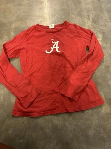 Vintage Nike Alabama Crimson Tide Langarmshirt Jugend Large 12-14 - Bild 1 von 4