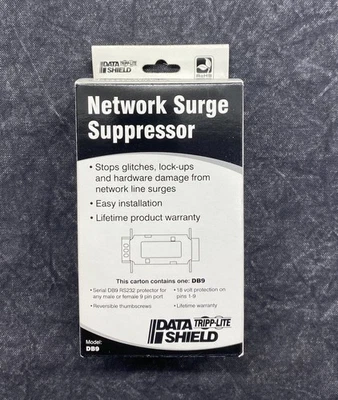 Tripp-Lite Network Surge Suppressor DB9 Data Shield ￼ - Image 1 of 4