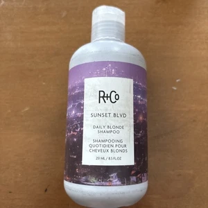 SEALED R+Co Sunset Blvd Daily Blonde Shampoo Vegan Cruelty-Free 8.5 Fl Oz - Picture 1 of 3