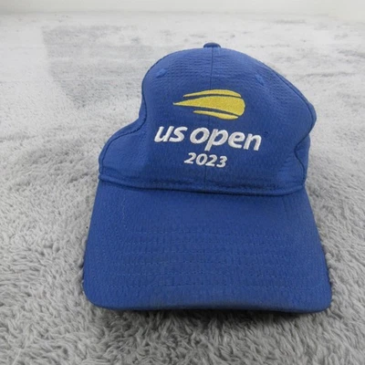 美国公开帽带背男式均码蓝色网球 2023 比赛刺绣 — 第 1/4 张图片