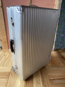 RIMOWA Classic 104L Aluminum Duralumin TSA Lock Large Suitcase 80x53x26cm - Picture 1 of 12
