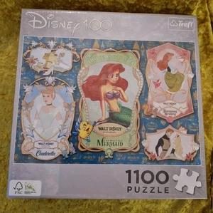 Trefl Disney 100 "Prinzessin" 1100 Stück Puzzle-neu versiegelt - Bild 1 von 3
