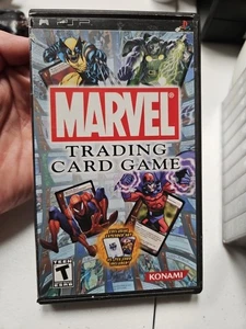 Marvel Trading Card Game für Sony PSP mit Box & Handbuch - Bild 1 von 4