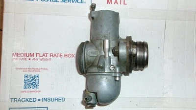Carburador Maico Amal R21036 1970 con montaje OEM SQ-Barrel 400 MC 250 Foto 1 de 4