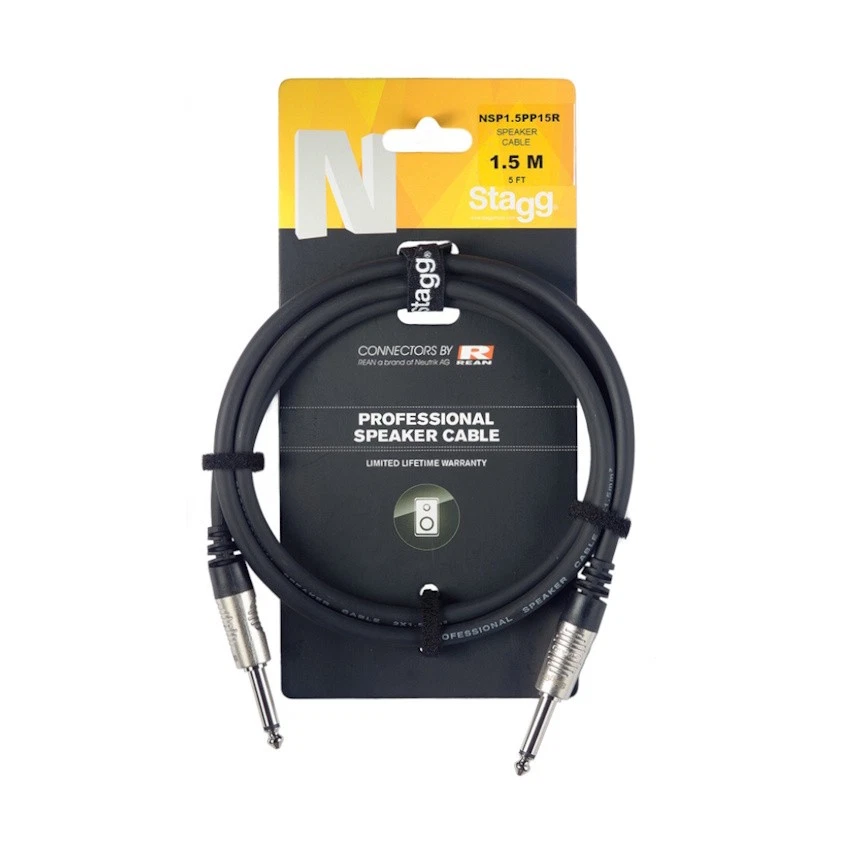 NUEVO cable de altavoz Stagg NSP1.5PP15R - 5' Foto 1 de 1