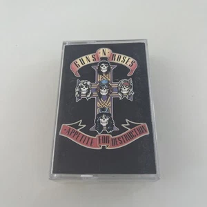 GUNS 'N' ROSES - APPETITE FOR DESTRUCTION 9241484 1987 CASSETTE Tape Tested - Picture 1 of 8
